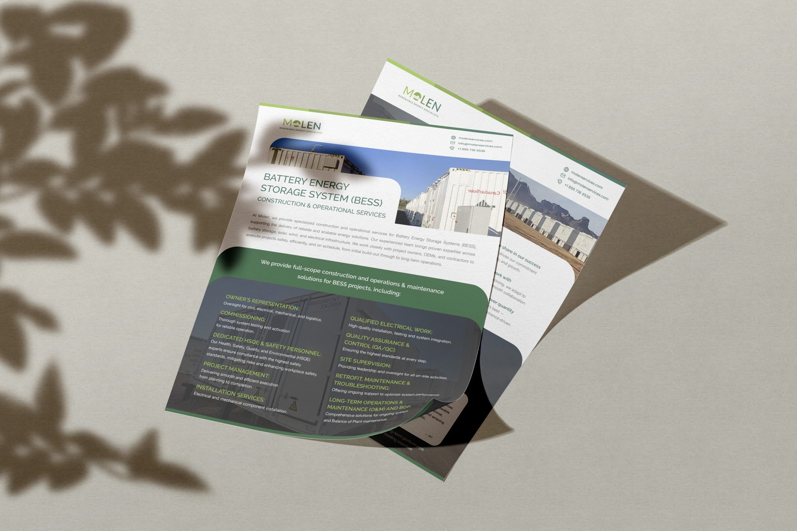Molen Services brochure